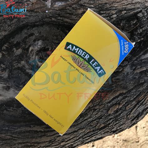 Amber Leaf 30g Original Hand Rolling Tobacco Batumi Duty Free