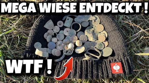 Krasse M Nz Wiese Mit Dem Metalldetektor Gefunden Ww Silber M Nzen