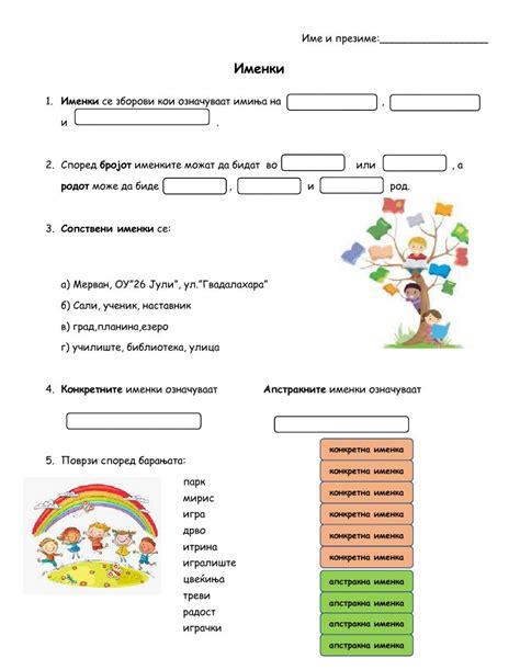 Именки повторување worksheet Forgot My Password School Subjects