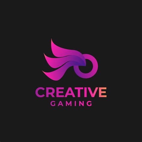 Creative gaming shape logo, gaming logo design, abstract game design ...