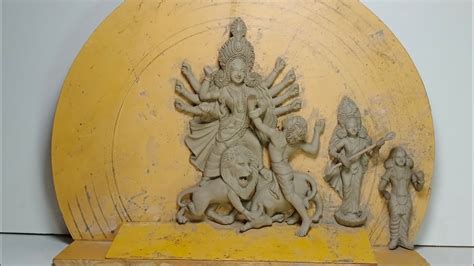 Durga Banana How To Making Maa Durga With Clay Maa Durga Thakur