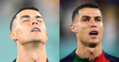 Video La Emoción De Cristiano Ronaldo Al Cantar El Himno De Portugal En El Mundial Qatar 2022