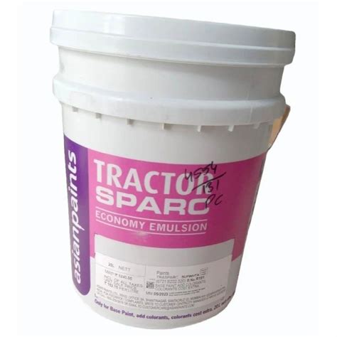 Asian Paints Tractor Sparc Economy Emulsion At Rs Bucket Tractor