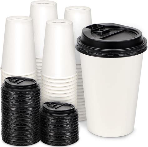 Amazon Dart 12X16G Café G Foam Hot Cold Cups 12oz White w Brown Red Case of 1000