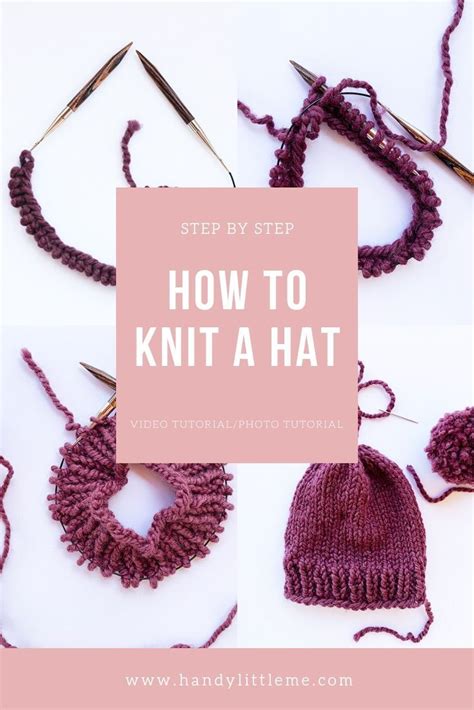 How To Knit A Hat With Circular Needles Step By Step Circular