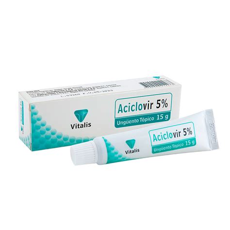 Aciclovir Tubo Gramos Unguento Vitalis Casa Y Salud Droguer As