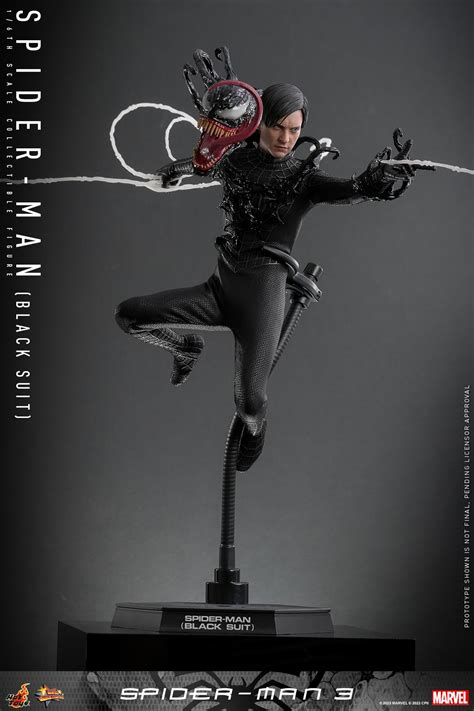 Spider Man Black Suit Spider Man By Hot Toys The Toyark News