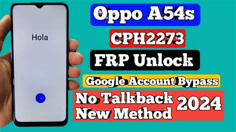 Oppo A S Frp Bypass Android With Pc Cph