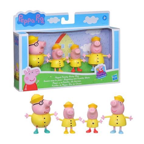 Pipsa Possu Pipsan Perhe Figuurit Sateinen P Iv Suositut Peppa Pig