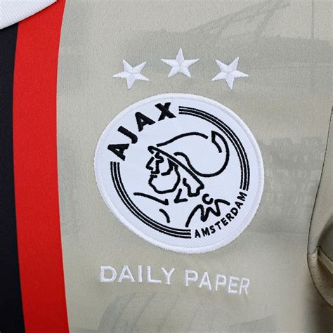 Ajax X Daily Paper 2022 23 Adidas Third Shirt Leaked The Kitman