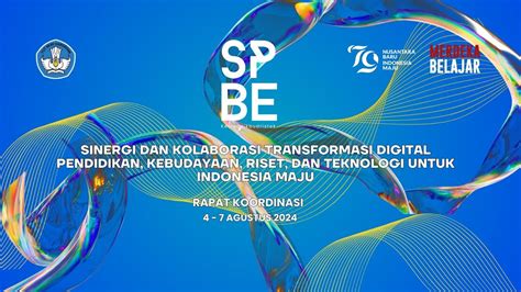 Rakor Sistem Pemerintahan Berbasis Elektronik Spbe Kemendikbudristek