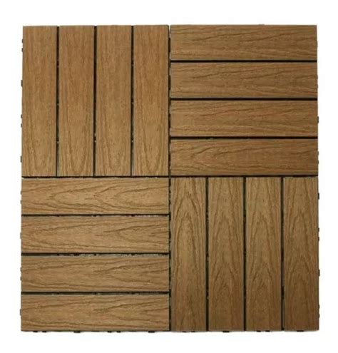 Baldosas Pvc Wpc Deck Simil Madera Exterior Encastrable Deco