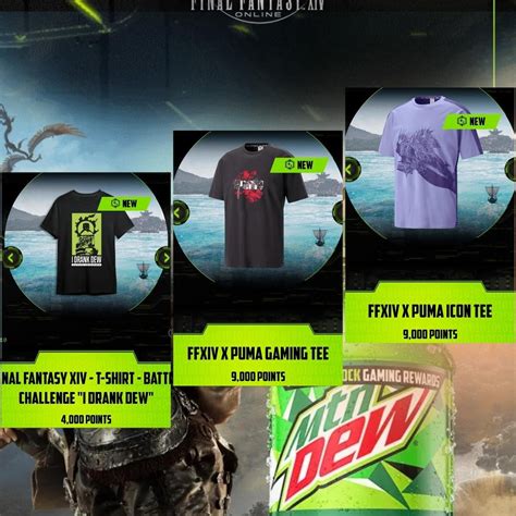 Ffxiv X Mountain Dew Rewards Rffxiv