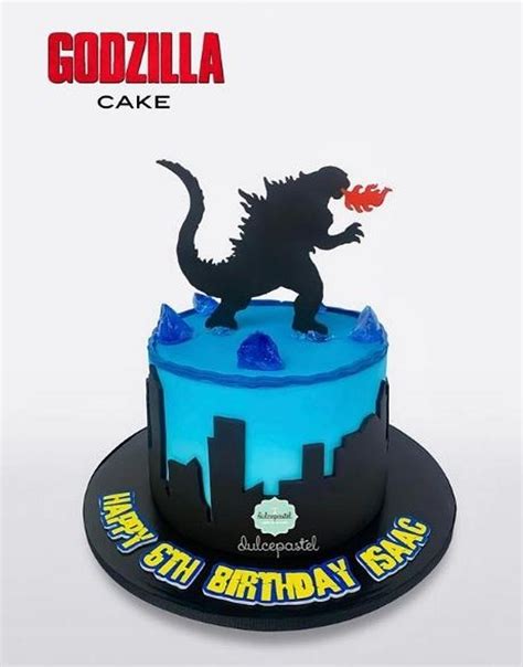 Torta Godzilla en Medellín realizada por Dulcepastel CakesDecor