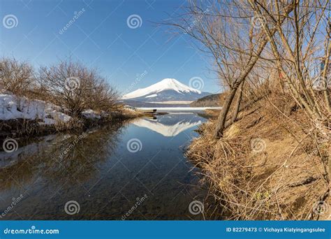 Winter Mount Fuji Yamanaka Lake Royalty-Free Stock Photo ...