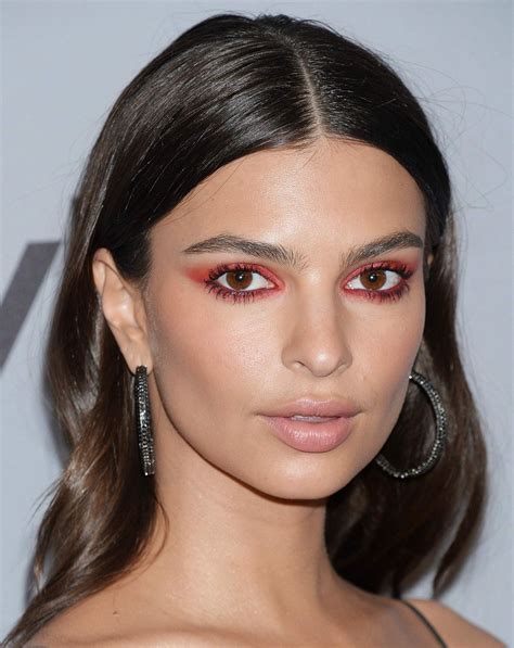 Emily Ratajkowski Instyle And Warner Bros Golden Globes After