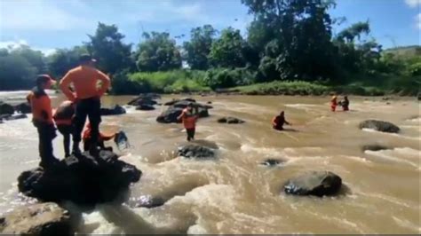 Basarnas Hari Ke Pencarian Pekerja Bendungan Pammukkulu Takalar