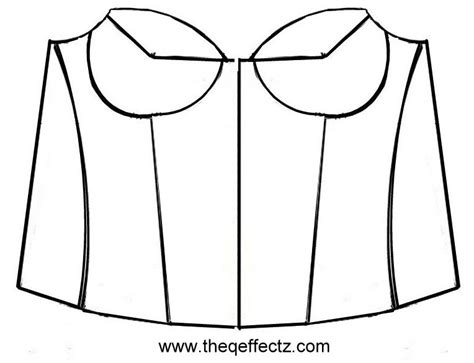 How To Make A Corsetbustier Pattern Corset Sewing Pattern Bustier