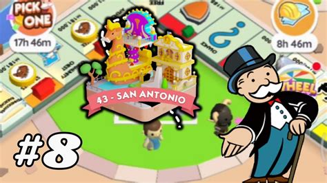 Monopoly Go Mobile Game Complete San Antonio Map Gameplay Free