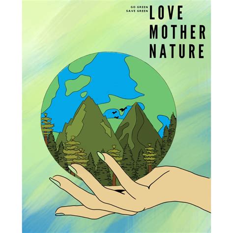 LOVE MOTHER NATURE POSTER DESIGNING COMPETITION