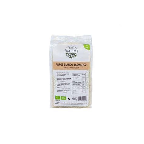 Arroz Basmati Branco Int Salim Orgânico 500g DocMorris PT