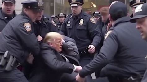 USA rüsten sich für Proteste Fake Bilder zeigen Trumps Verhaftung KI