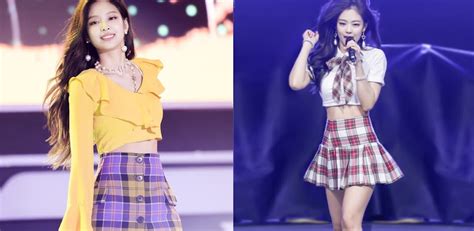 10 Times Blackpinks Jennie Rocked A Plaid Outfit And Looked Hot Af Koreaboo