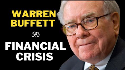 Warren Buffett Explains 2008 Financial Crisis 2022 Market Crash Will