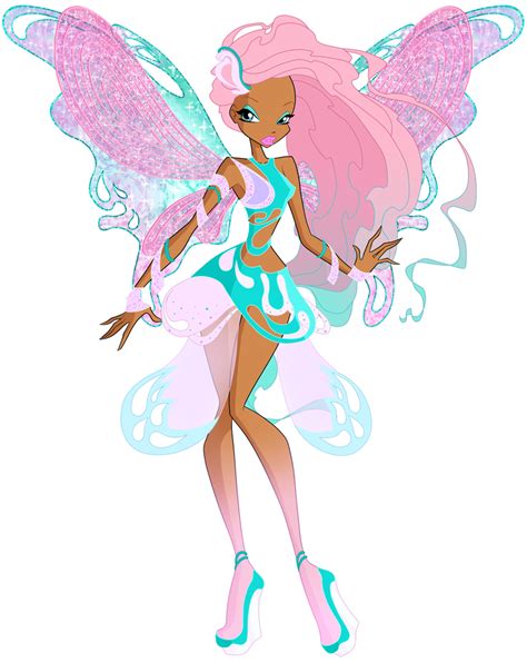 Aisha Glassix By Winx Rainbow Love Fairy Artwork Winx Club Magical