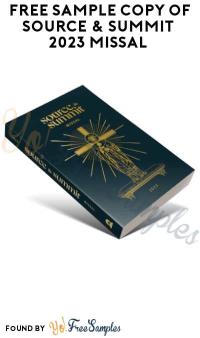 Free Sample Copy Of Source And Summit 2023 Missal