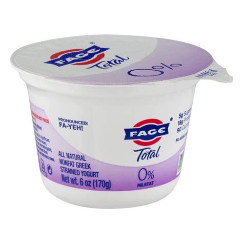 Fage Total 0 Nonfat Greek Strained Yogurt Hy Vee Aisles Online