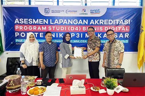 Prodi Bisnis Digital Politeknik Lp I Makassar Raih Akreditasi Baik Dari