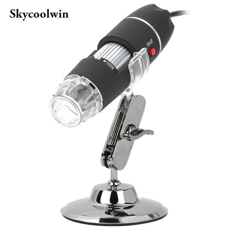 Portable 50x 500x Magnification 8 Led Usb Digital Microscope Endoscope