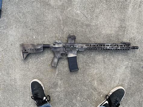My Third Attempt Of Spray Painting My Rifle How Did I Do Rcaguns