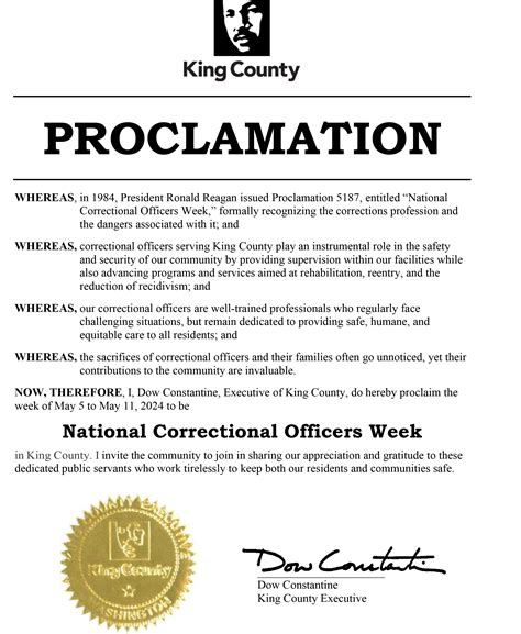 Celebrating National Correctional Officers And Employees Week Employee News