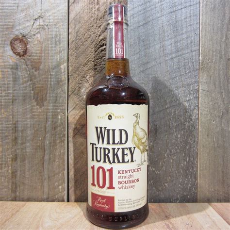 Wild Turkey Bourbon 101 1l Oak And Barrel