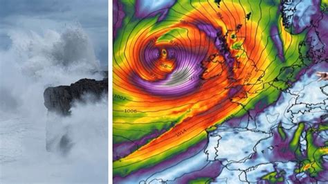 Wetter Chaos in Deutschland Bombenzyklon überrollt Europa üble