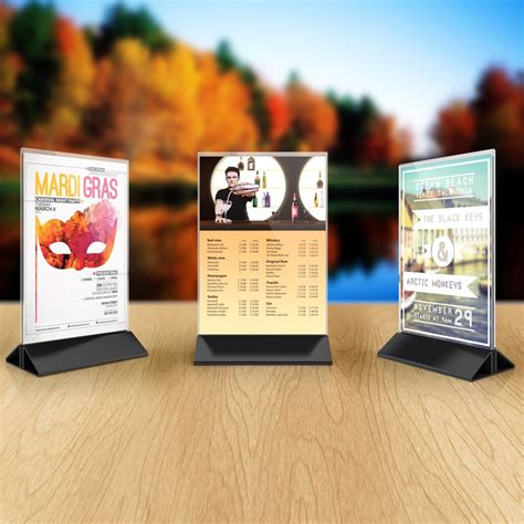 Table Top Sign Printing Seattle: Custom Table Top Displays ...