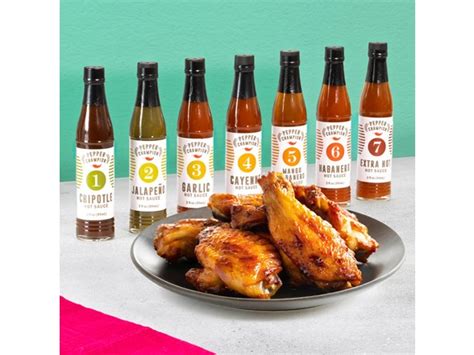 Pepper Champion 7 Level Hot Sauce Challenge Gift Set