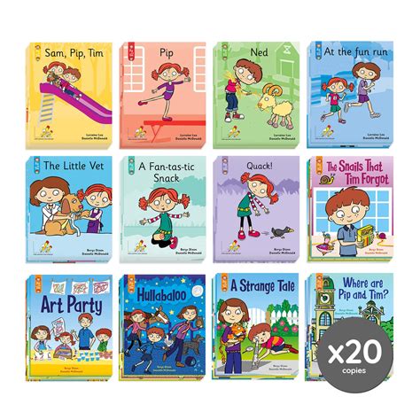 Pip And Tim Class Book Pack Stages 1 7