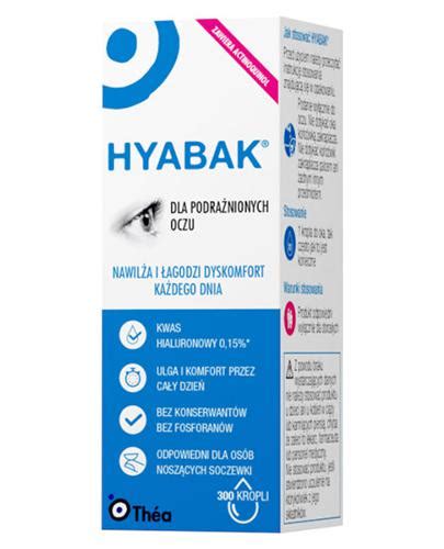 Hyabak Капли от раздражения глаз, 10 мл купить в Украине