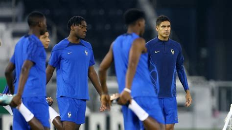 All France Players Start Training Ahead Of World Cup Final Cna