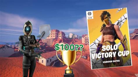 How I Qualified To The Solo Victory Cash Cup Finals 🏆 Youtube