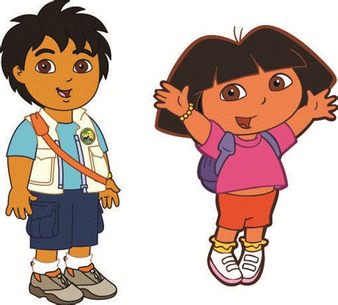 Logos y diseños en Corel Draw: Diego y Dora la exploradora