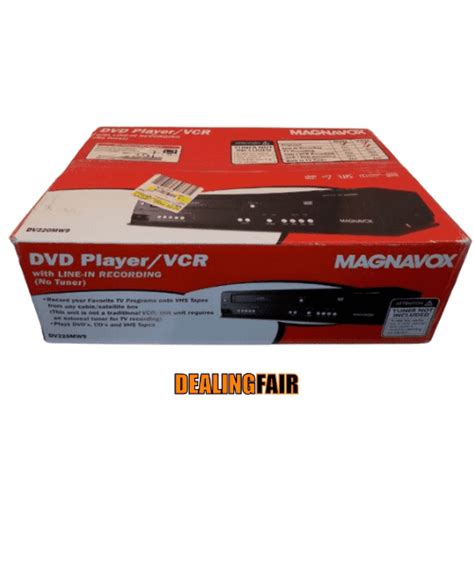 Magnavox DV220MW9 DVD VCR Combo Black New Walmart