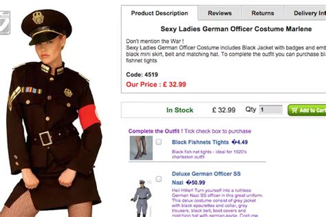 Sexy Nazis And 11 Other Horrendous Halloween Costumes Mirror Online