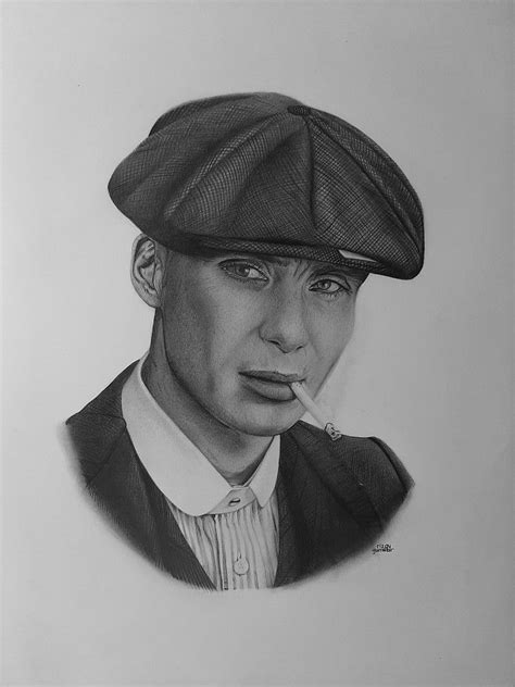 Rizqy Gumelar On Instagram Portrait Drawing Of Cillian Murphy As