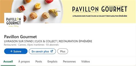 Pavillon Gourmet Contact