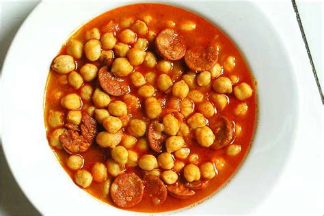 Garbanzos Con Chorizo Cocina Para Torpes