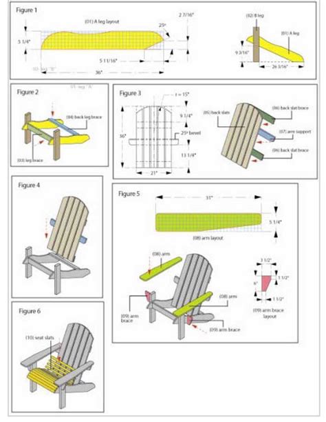 Pallet Adirondack Chair Plans En Chaise Diy Projets De